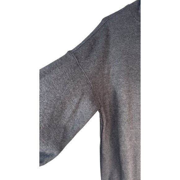 2/$30 NWT Choosy Gray XS Bishop Sleeve Sweater Dress - Picture 11 of 16